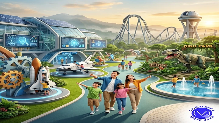 Eksplorasi Taman Rekreasi Tematik dan Edutainment Terbesar Eksplorasi Taman Rekreasi Tematik dan Edutainment Terbesar