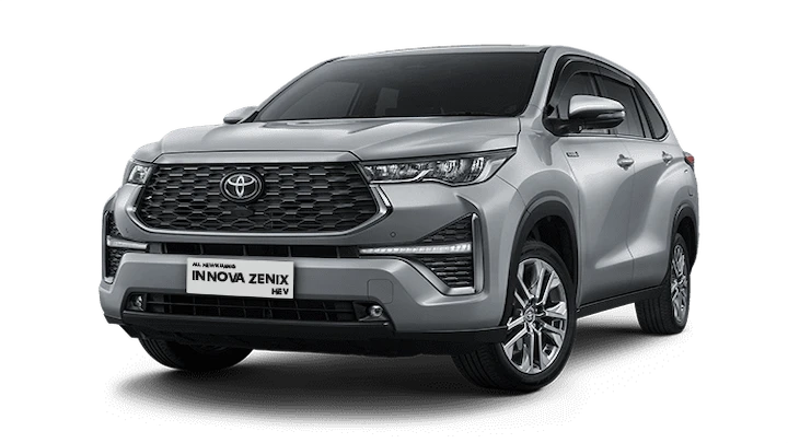 Kijang Innova Zenix Hybrid Halfday 6 Jam Silver Calista Maju Jaya Jakarta Tangerang