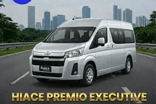 Sewa Hiace Premio Executive Halfday Jakarta Tangerang Calista Maju Jaya
