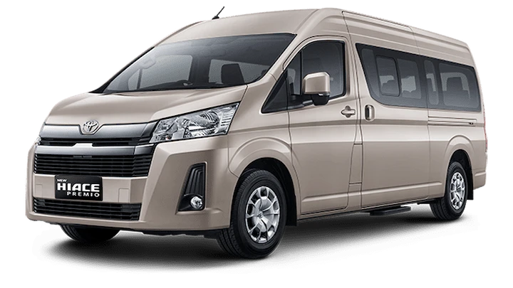 Sewa Hiace Premio Luxury Halfday 6 Jam Beige Calista Maju Jaya Sewa Hiace Premio Luxury Halfday 6 Jam Beige Calista Maju Jaya