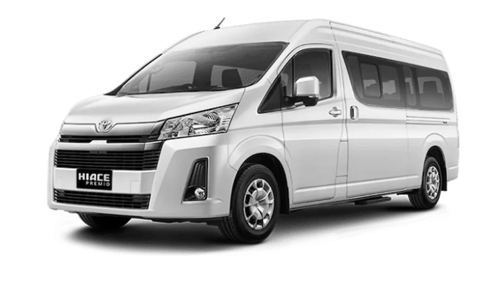 Sewa Hiace Premio Luxury Halfday 6 Jam Sewa Hiace Jakarta Tangerang - Calista Maju Jaya