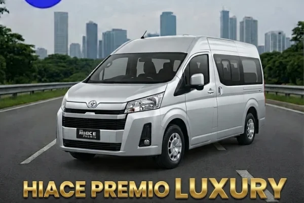 Sewa Hiace Premio Luxury Halfday Jakarta Tangerang Calista Maju Jaya