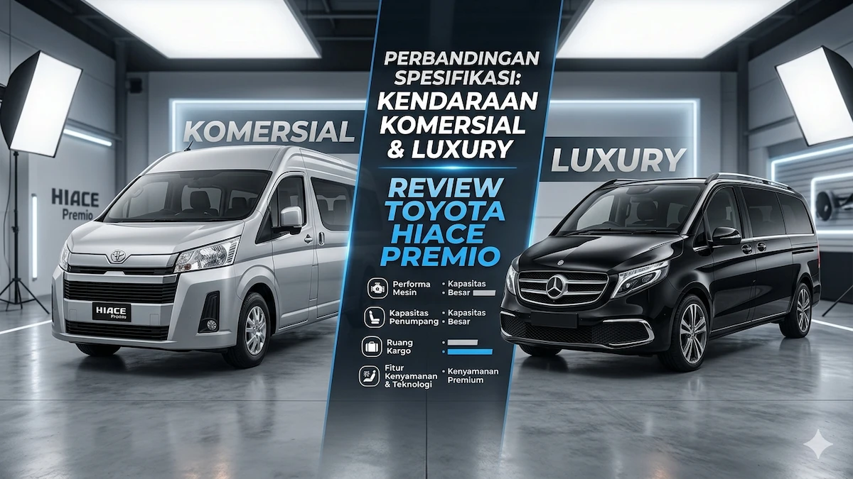 Review Toyota Hiace Premio Lengkap: Perbandingan & Sewa Terbaik Review Toyota Hiace Premio Lengkap 2026