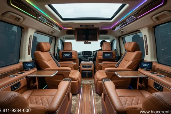 Spesifikasi Interior Hiace Luxury President Class Terbaik Calista Maju Jaya