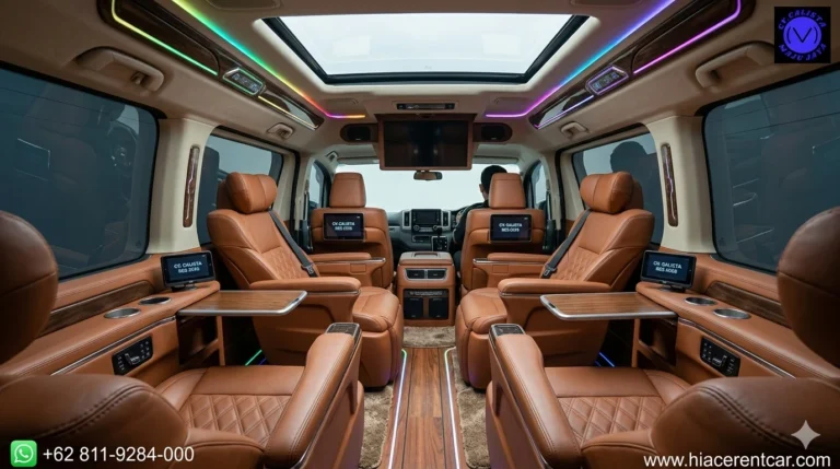 Spesifikasi Interior Hiace Luxury President Class Terbaik Calista Maju Jaya