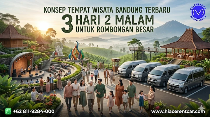 Konsep Tempat Wisata Bandung Terbaru 3 Hari 2 Malam untuk Rombongan Besar Konsep Tempat Wisata Bandung Terbaru 3 Hari 2 Malam untuk Rombongan Besar
