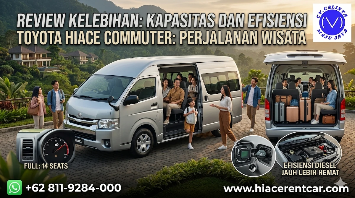 Review Toyota Hiace Commuter: Kapasitas 15 Kursi & BBM Irit 2026 Review Toyota Hiace Commuter Kapasitas 15 Kursi dan BBM Irit 2026